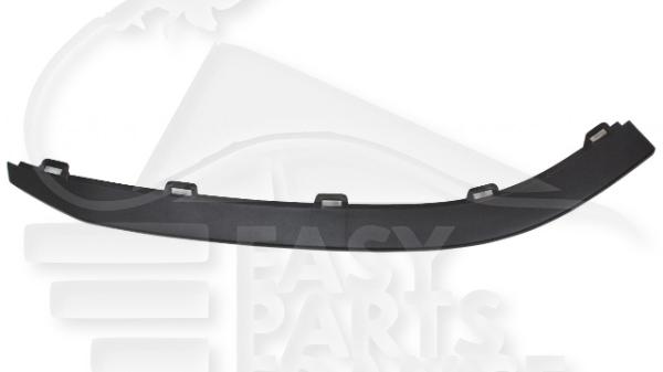 Spoiler de pare-chocs avant droit passager noir Volkswagen Golf Vii Gti — Réf. 5GM 805 904 9B9